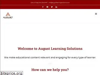 augustlearningsolutions.com