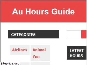 auhoursguide.com