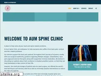 aumspineclinic.com