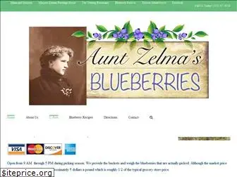 auntzelmasblueberries.com