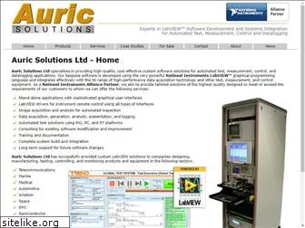 auricsolutions.com