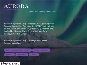aurora-acquisition.com