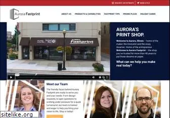 aurorafastprint.com