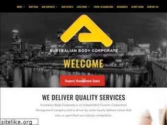 ausbodycorp.com.au