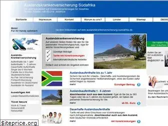auslandskrankenversicherung-suedafrika.de