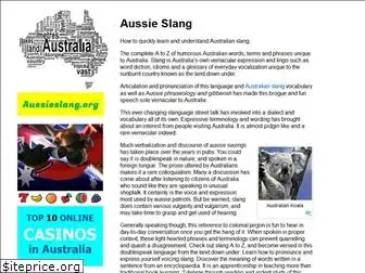 aussieslang.org