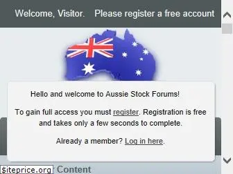 aussiestockforums.com