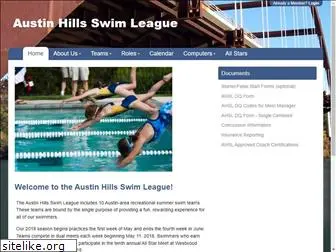 austinhillsswimleague.com