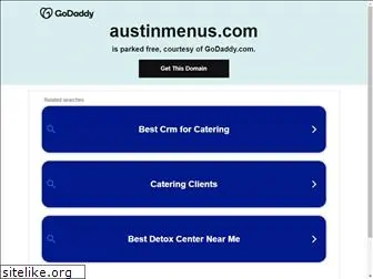 austinmenus.com