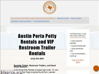 austinportapottyrentals.com