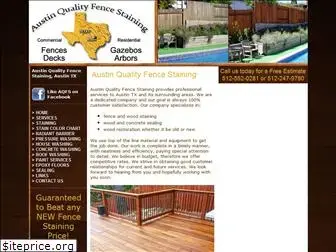 austinqualityfencestaining.com