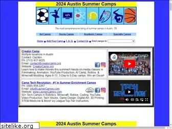 austinsummercamps.org