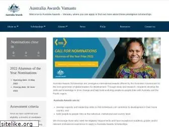 australiaawardsvanuatu.org