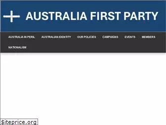 australiafirstparty.net