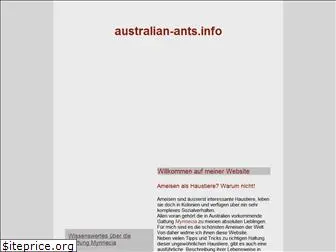 australian-ants.info