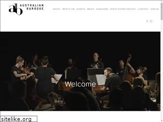 australianbaroque.com