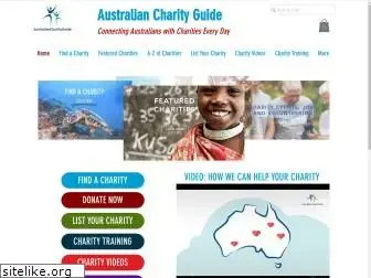 australiancharityguide.org