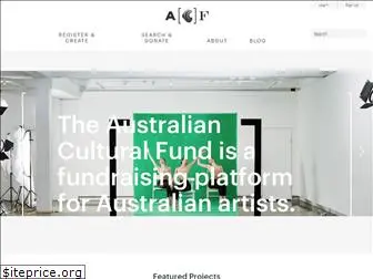 australianculturalfund.org.au