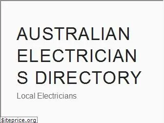 australianelectriciansdirectory.com.au
