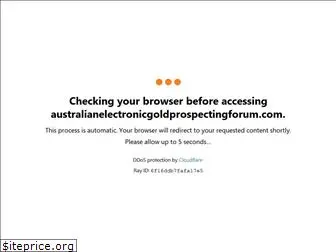 australianelectronicgoldprospectingforum.com