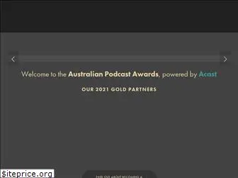 australianpodcastawards.com