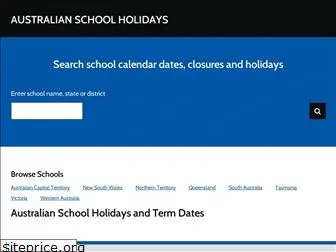 australianschoolholidays.com