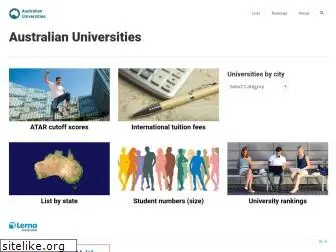 australianuniversities.click