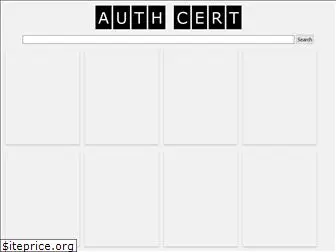 authcert.com