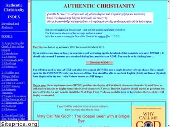 authentic-christianity.org