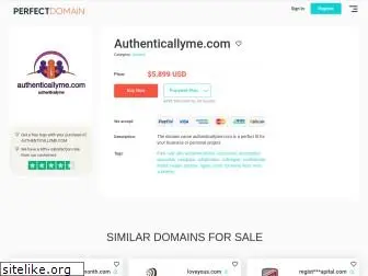 authenticallyme.com