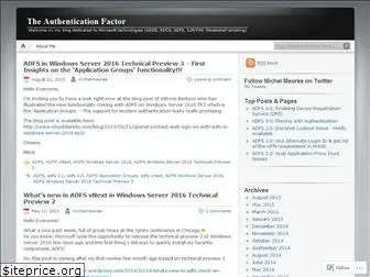 authenticationfactor.wordpress.com