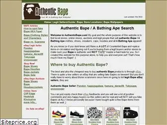 authenticbape.com