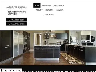 authenticcustomcabinetry.com