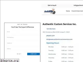 authenticcustomservices.com