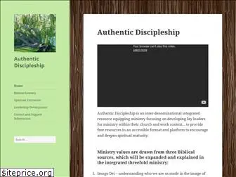 authenticdiscipleship.org