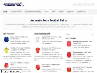 authenticretrofootballshirts.co.uk