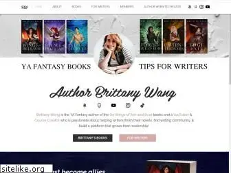 authorbrittanywang.com