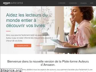 authorcentral.amazon.fr