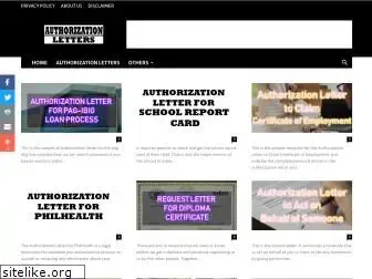 authorizationletters.com