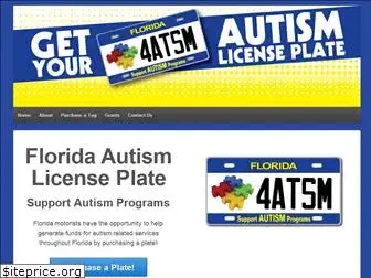 autismlicenseplate.com