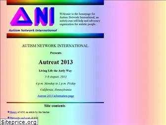 autismnetworkinternational.org