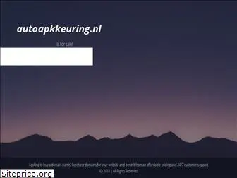 autoapkkeuring.nl