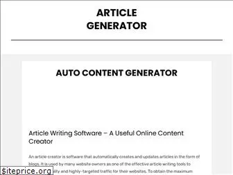 autoarticlegenerator.xyz