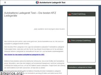 autobatterieladegeraettest.com