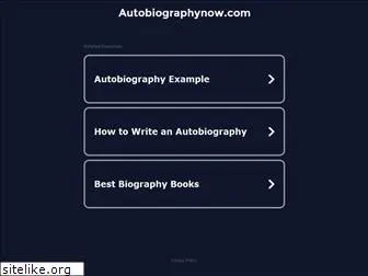 autobiographynow.com