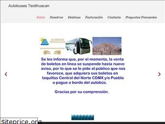 autobusesteotihuacan.com.mx