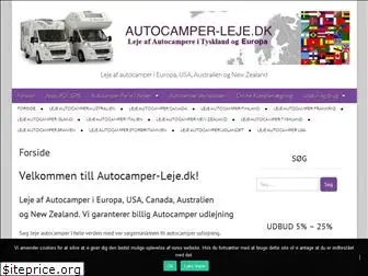 autocamper-leje.dk