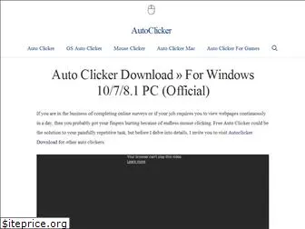 auto clicker download for pc