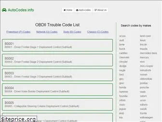 autocodes.info