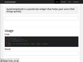autocompletejs.com
